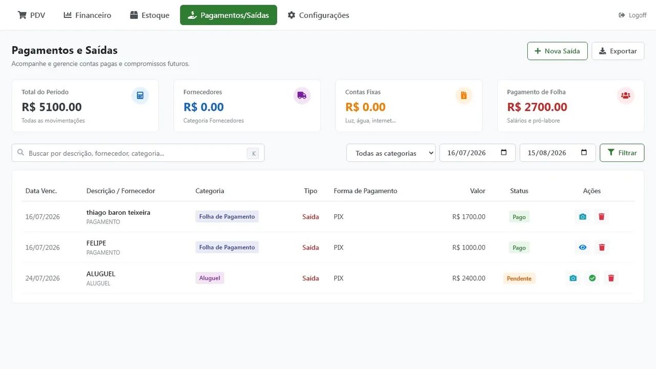 TS sistem X - Software comercial (PDV, finanças, estoque e muito mais) - Foto 5