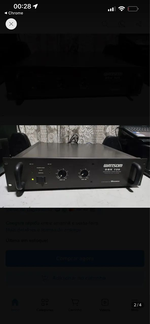 Potência wattsom DBK 720 - Foto 3