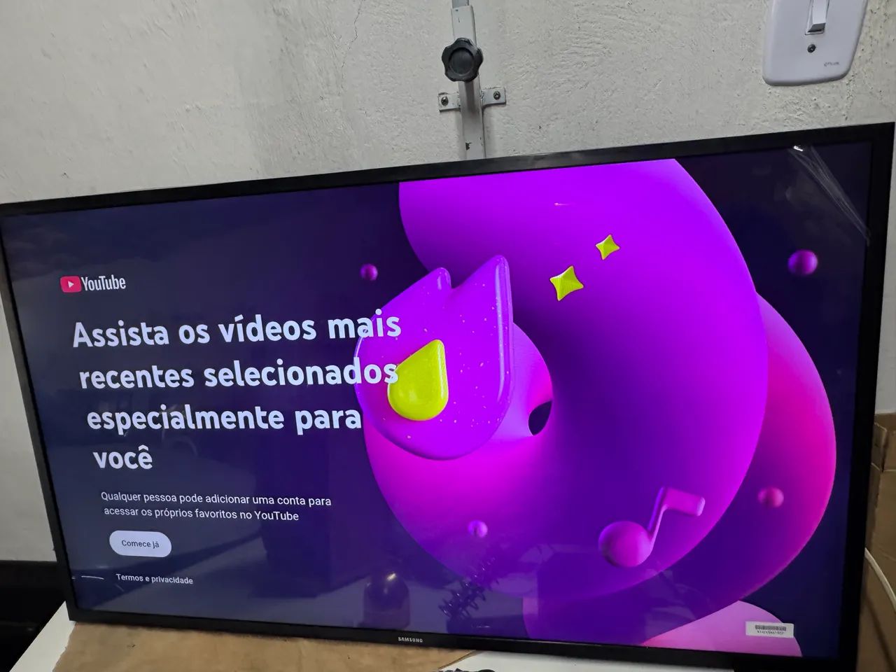 Smart Tv Samsung 43 polegadas  - Foto 2
