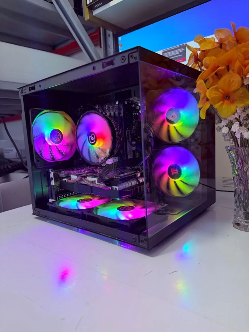 PC Gamer i5 9400F + RX 580 + 16GB - TOP - Foto 3