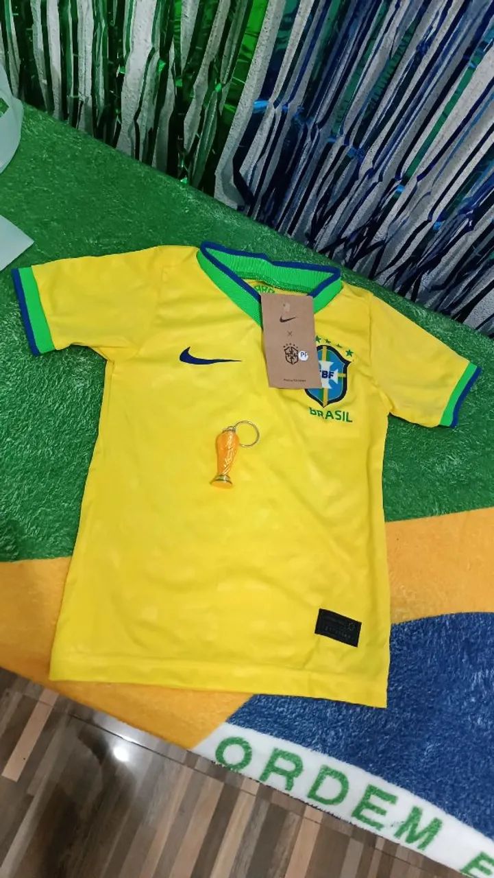 Camisa Infantil Brasil 