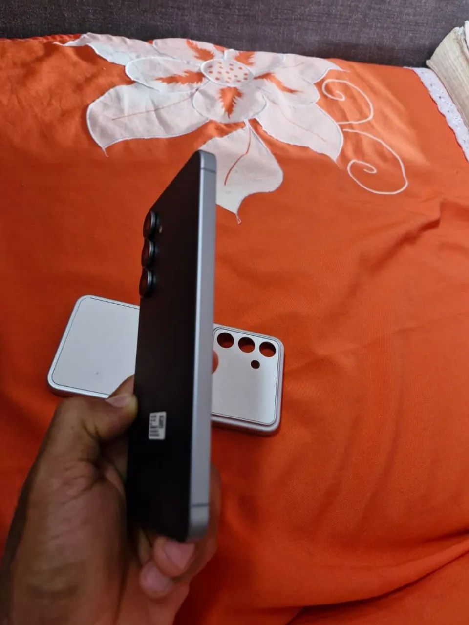 Vendo ou troco em (iphone) celular S25FE novo. 8 de RAM 128 gb.  - Foto 4