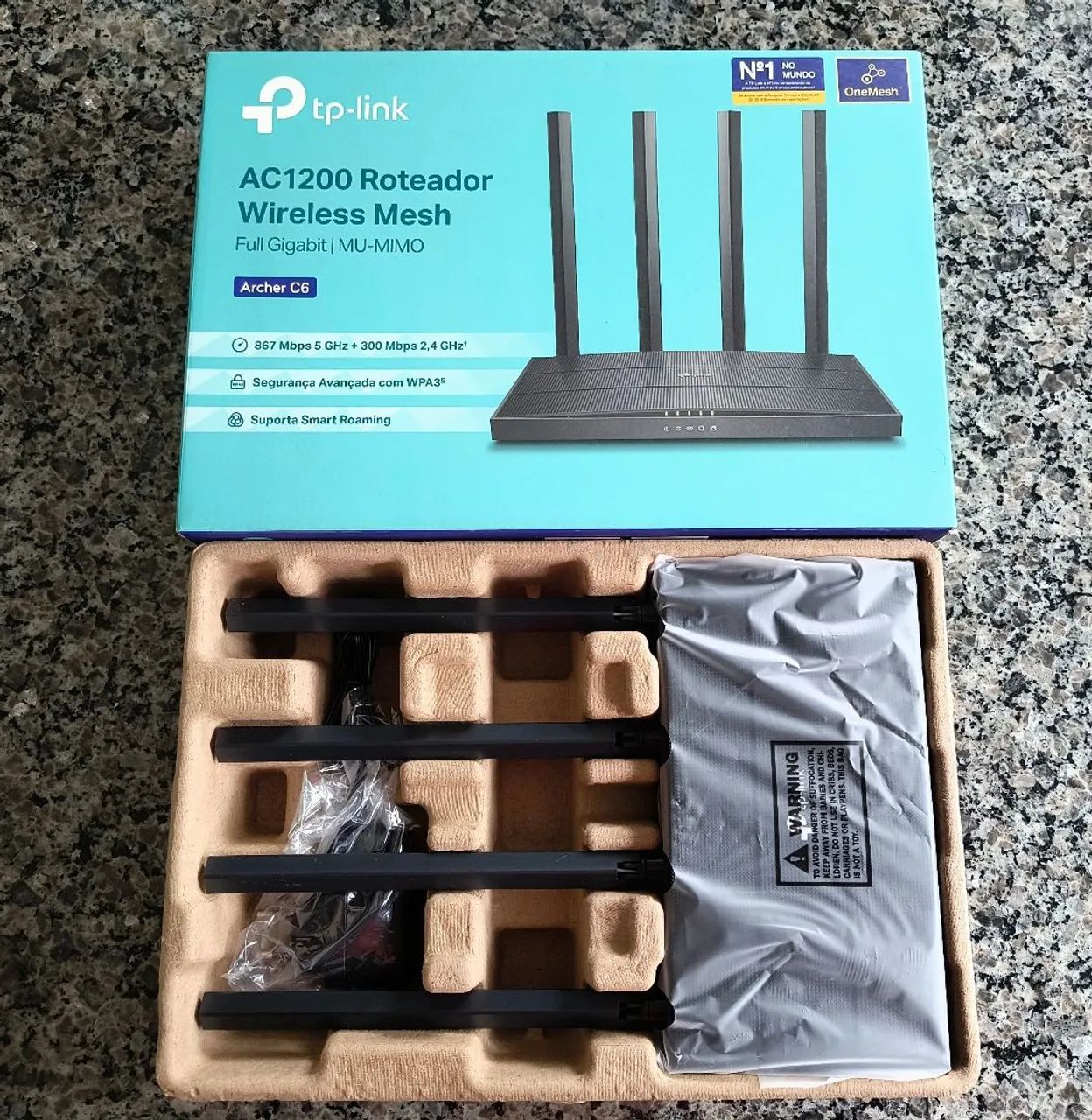Roteador TP-Link Acher C6 - Foto 2