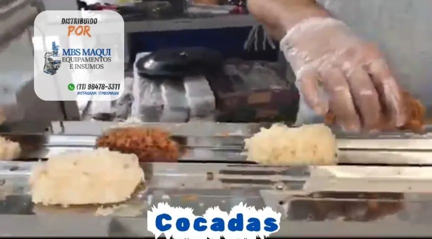 Embaladora Automatica para Brownie, Alfajor, Cocada, Trufas, Pao de mel.. - Foto 3