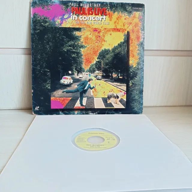 Laser Disc Paul Mccartney  Importado Americano item de colecionador 1993    - Foto 3