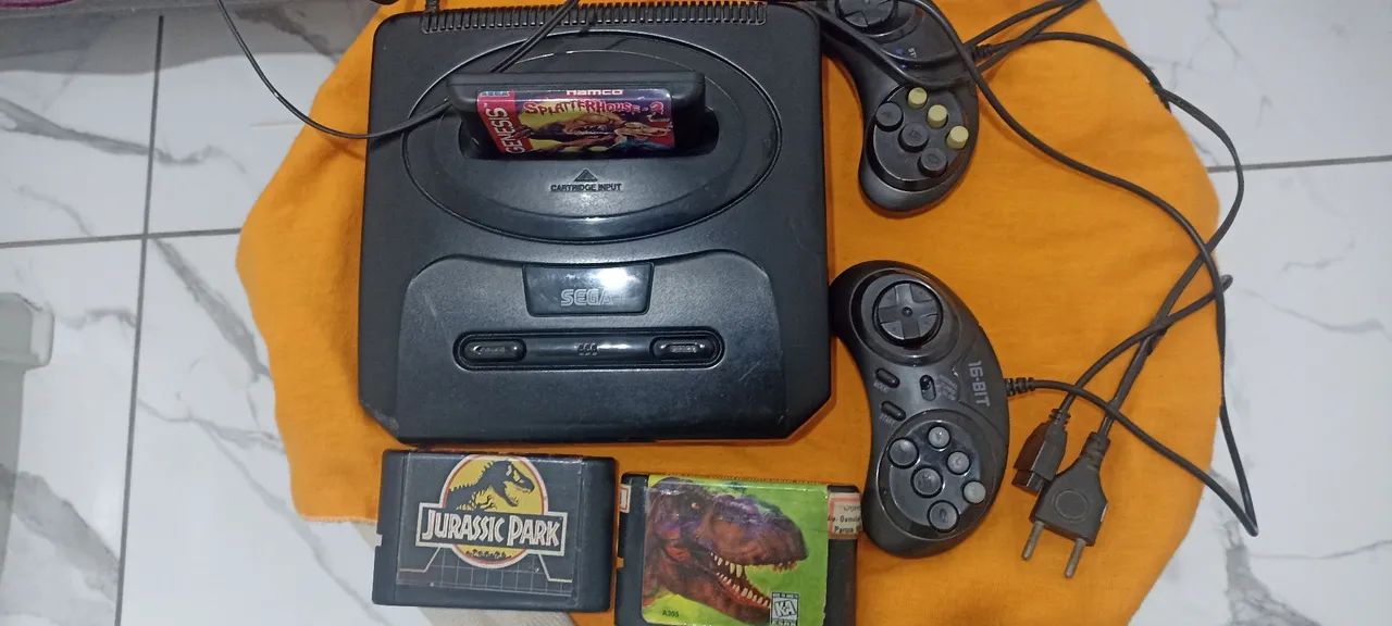 Mega Drive 3 - Mais 2 controles e 3 Jogos - Foto 3