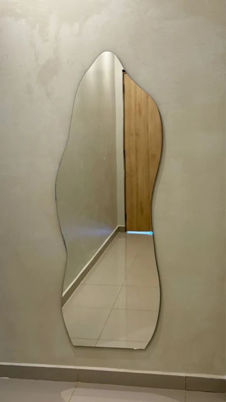 Espelho orgânico com  sem led e com led  - Foto 3