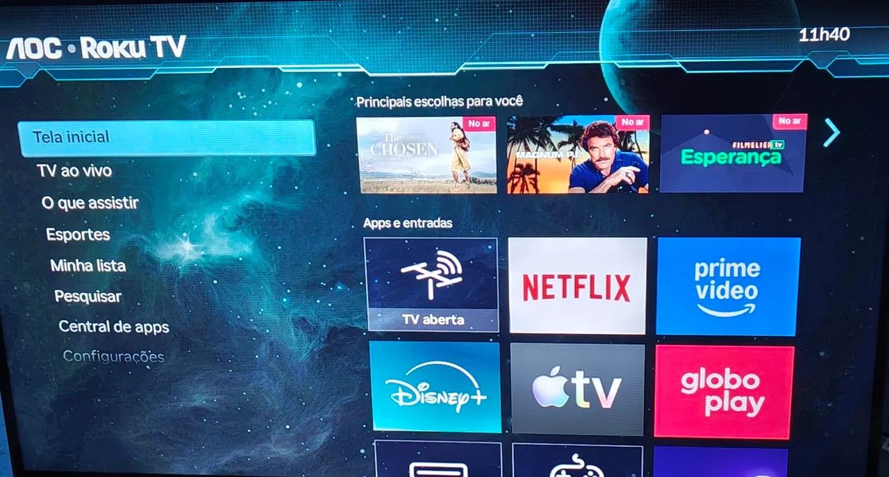 Tv esmart nova Troca com volta pra mim nova  - Foto 5