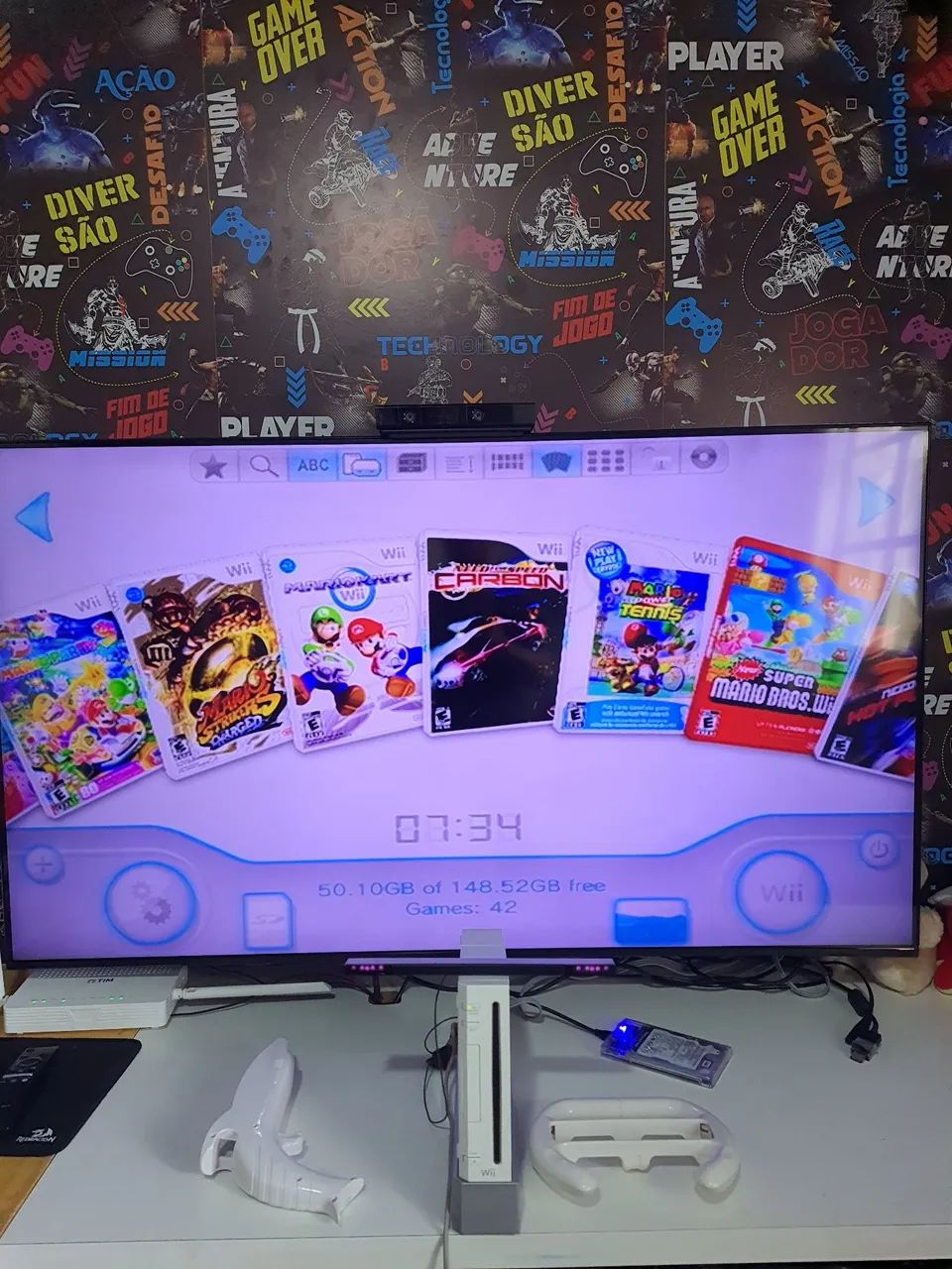 Nintendo wii completo(DES-BLO-QUE-ADO) - Foto 4