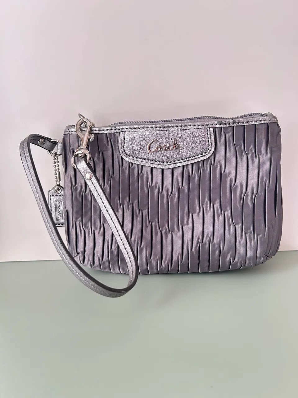 coach wristlet bolsa de mão 