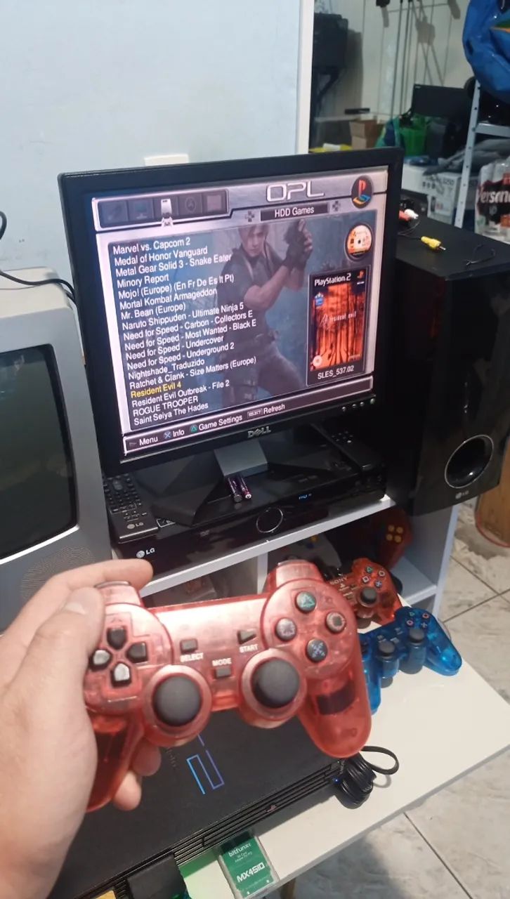 PlayStation 2 Fat Sony SCPH-30000 Japonês + SSD 240 GB + 3