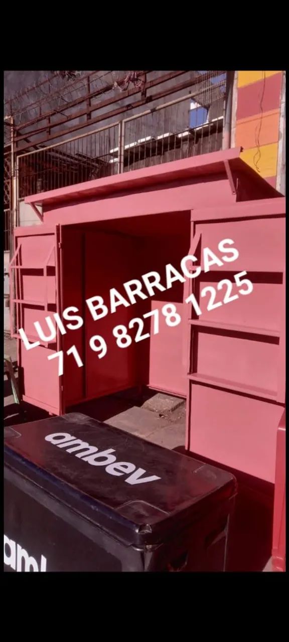 Barraca 900 promocional metragem com Carreto e ajudantes  - Foto 2