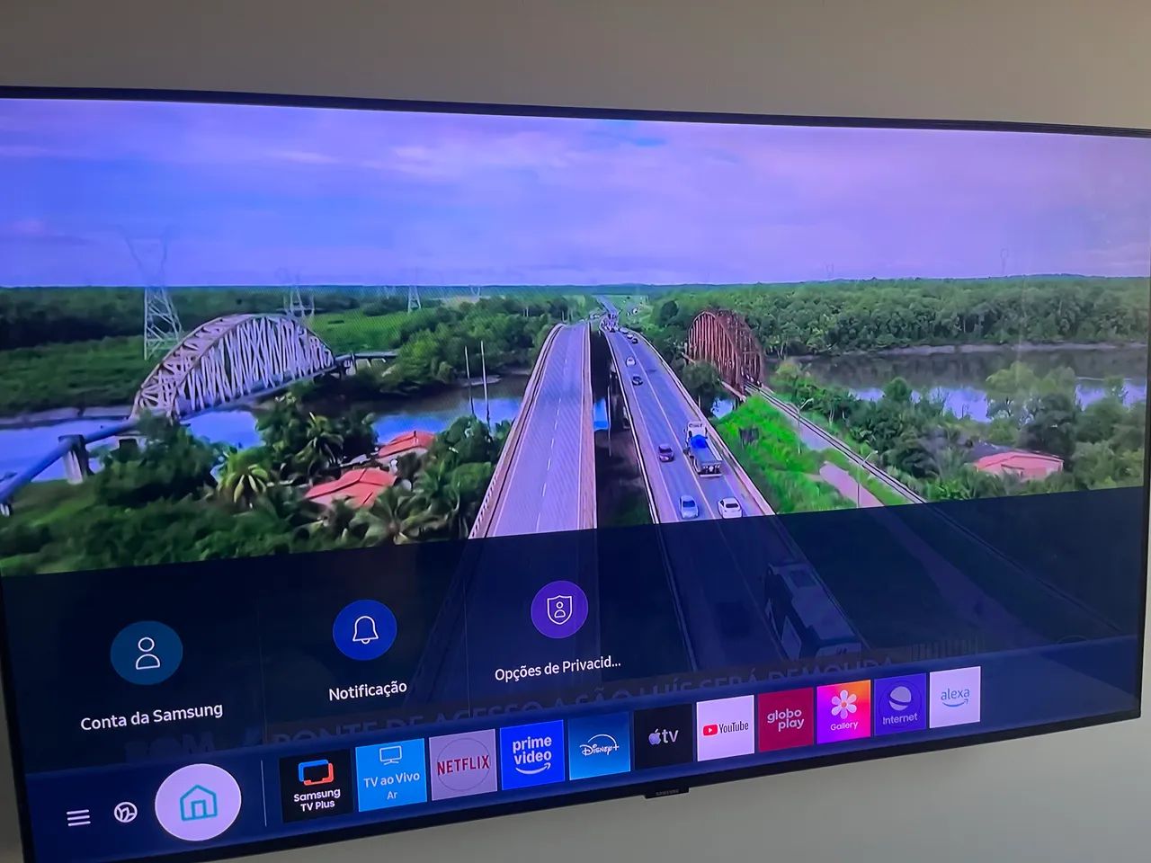 Tv led 50 polegadas Samsung 4k Bhuetooth Alexia Xbox jogos  - Foto 2