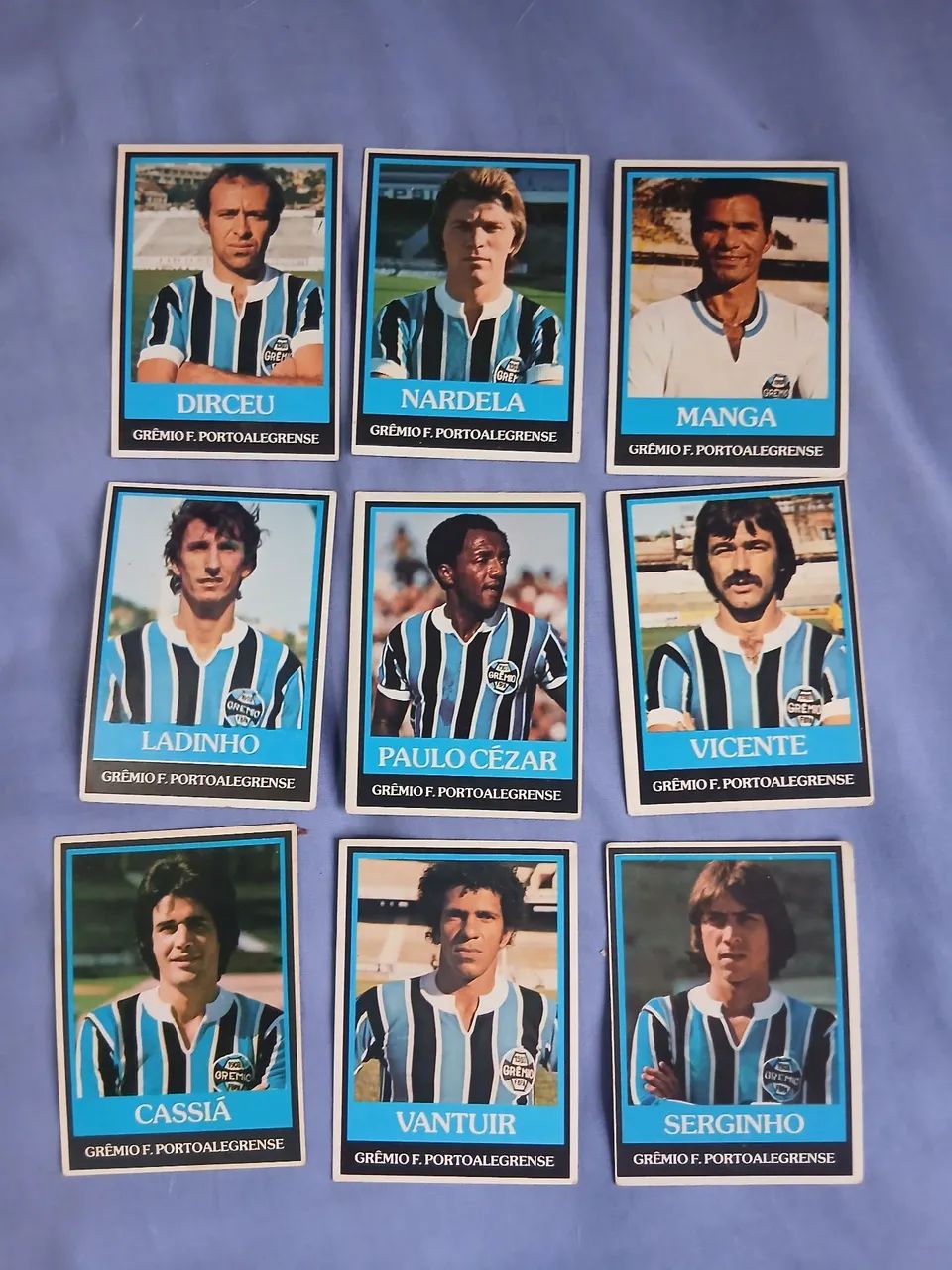 Coleção de cards ping pong do time do Grêmio. - Foto 3