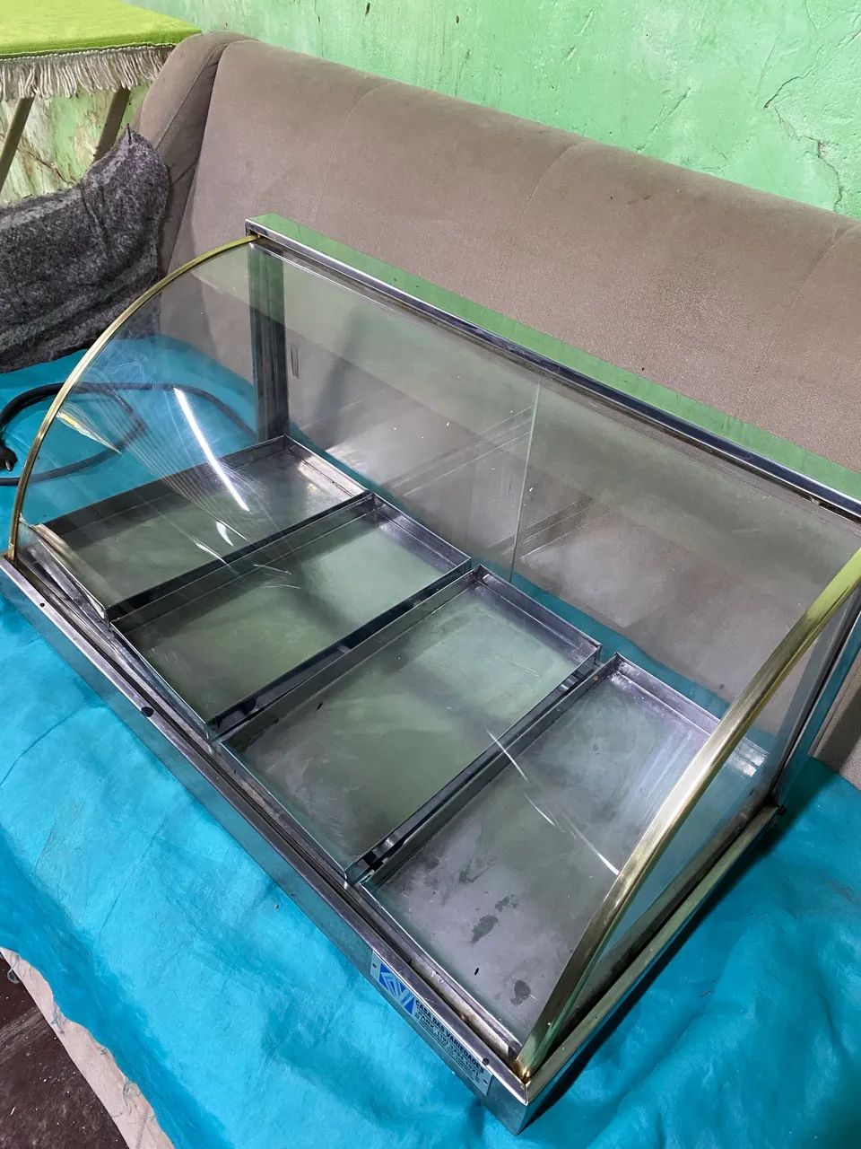 Estufa Elétrica para Salgados 4 Bandejas Inox 