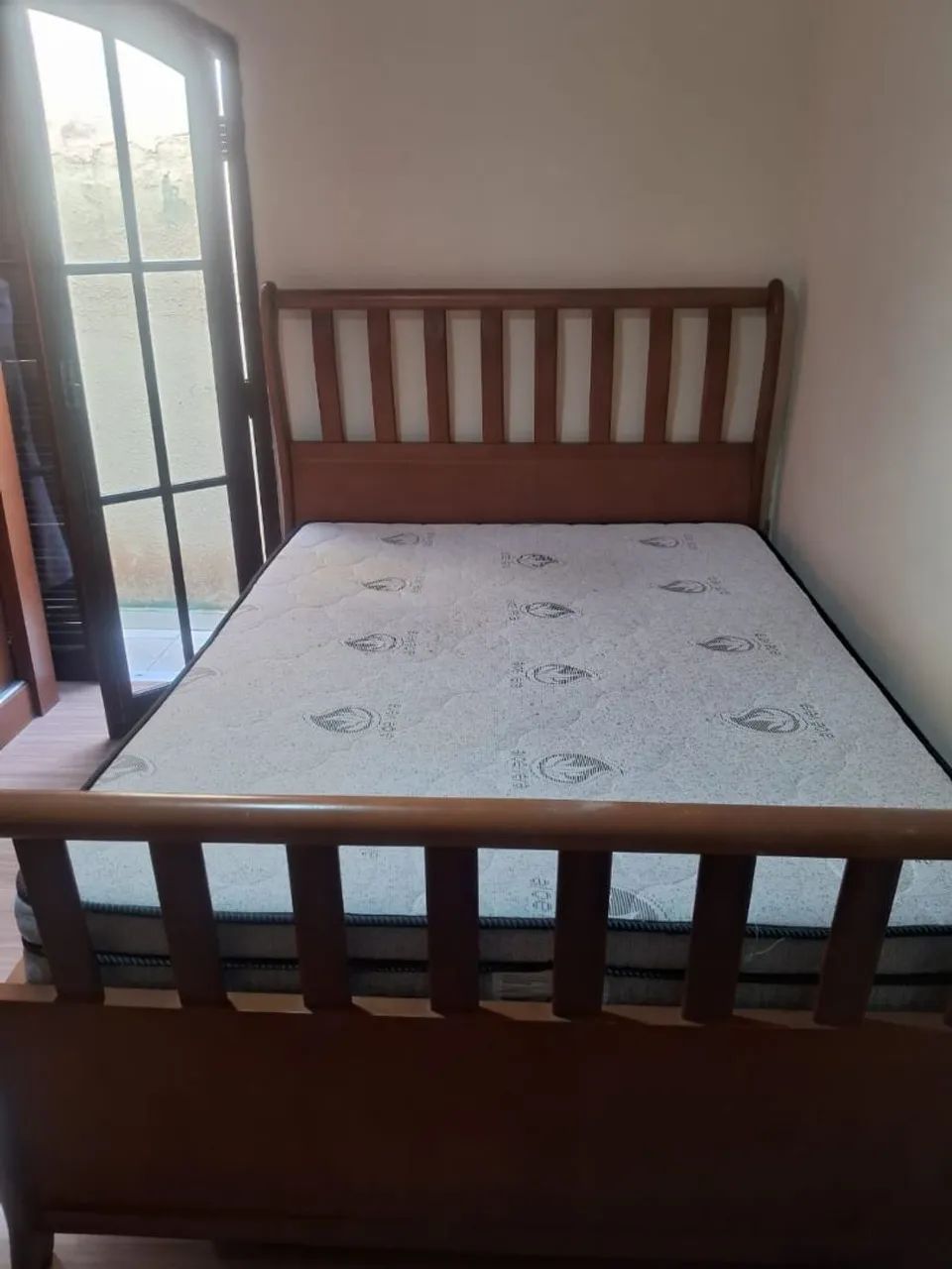 Cama casal padrão com colchão - Foto 2