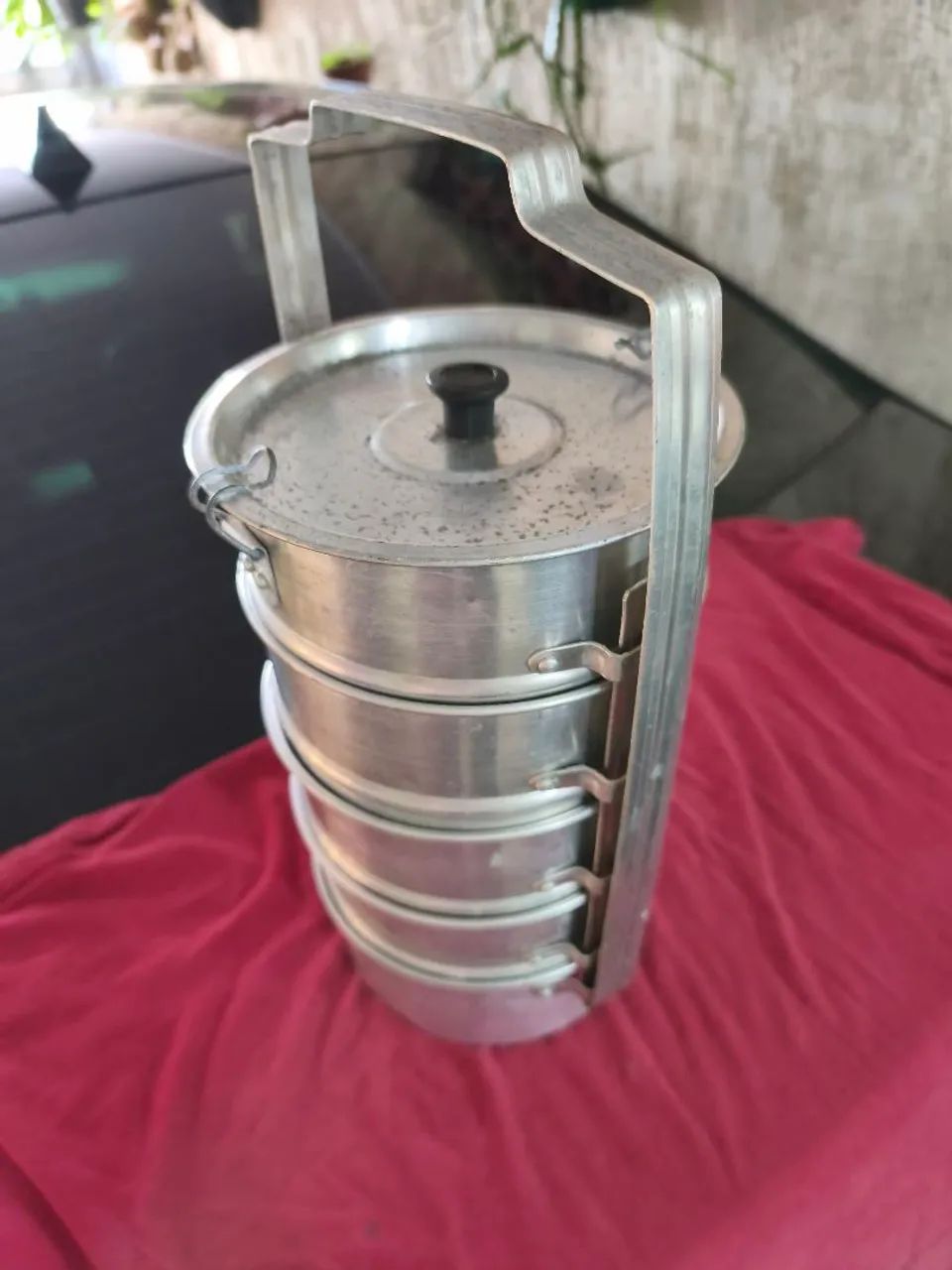 Marmiteiro Alumínio Retro Anos 70