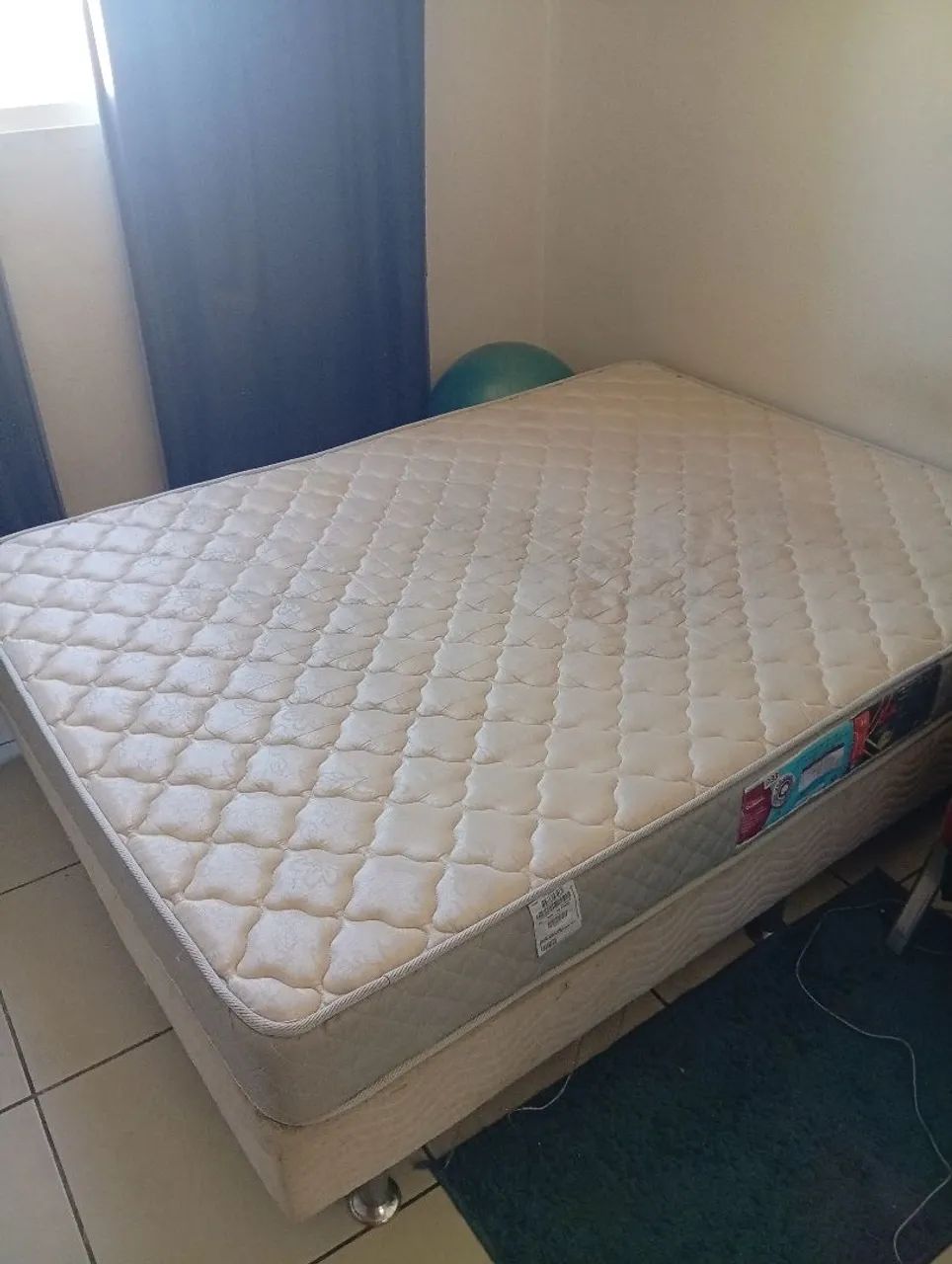 Cama Box Casal + Colchão Castor Sleep Max D33