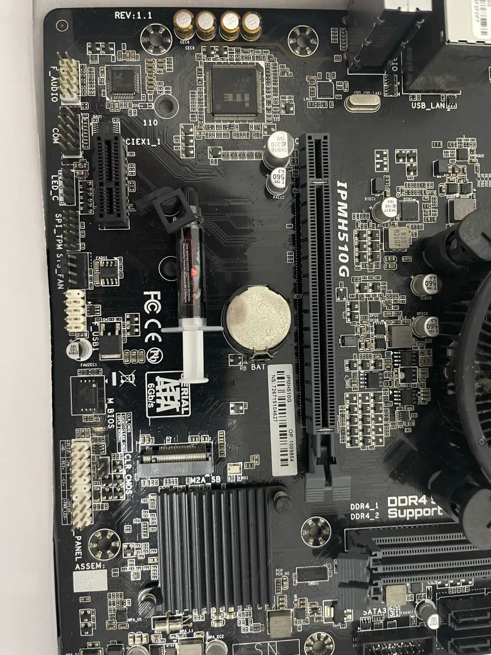 Placa mãe IPMH510G + I3 de 10100F - Foto 2