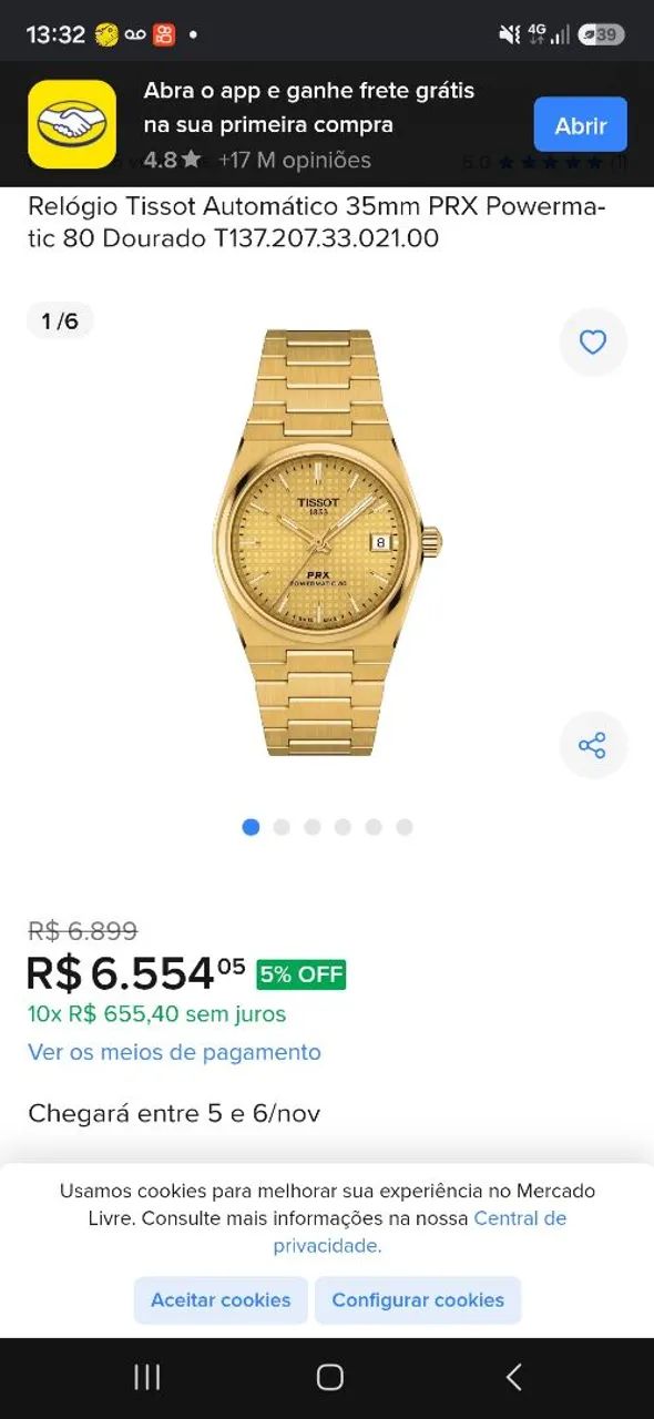 Relógio novo - Foto 2