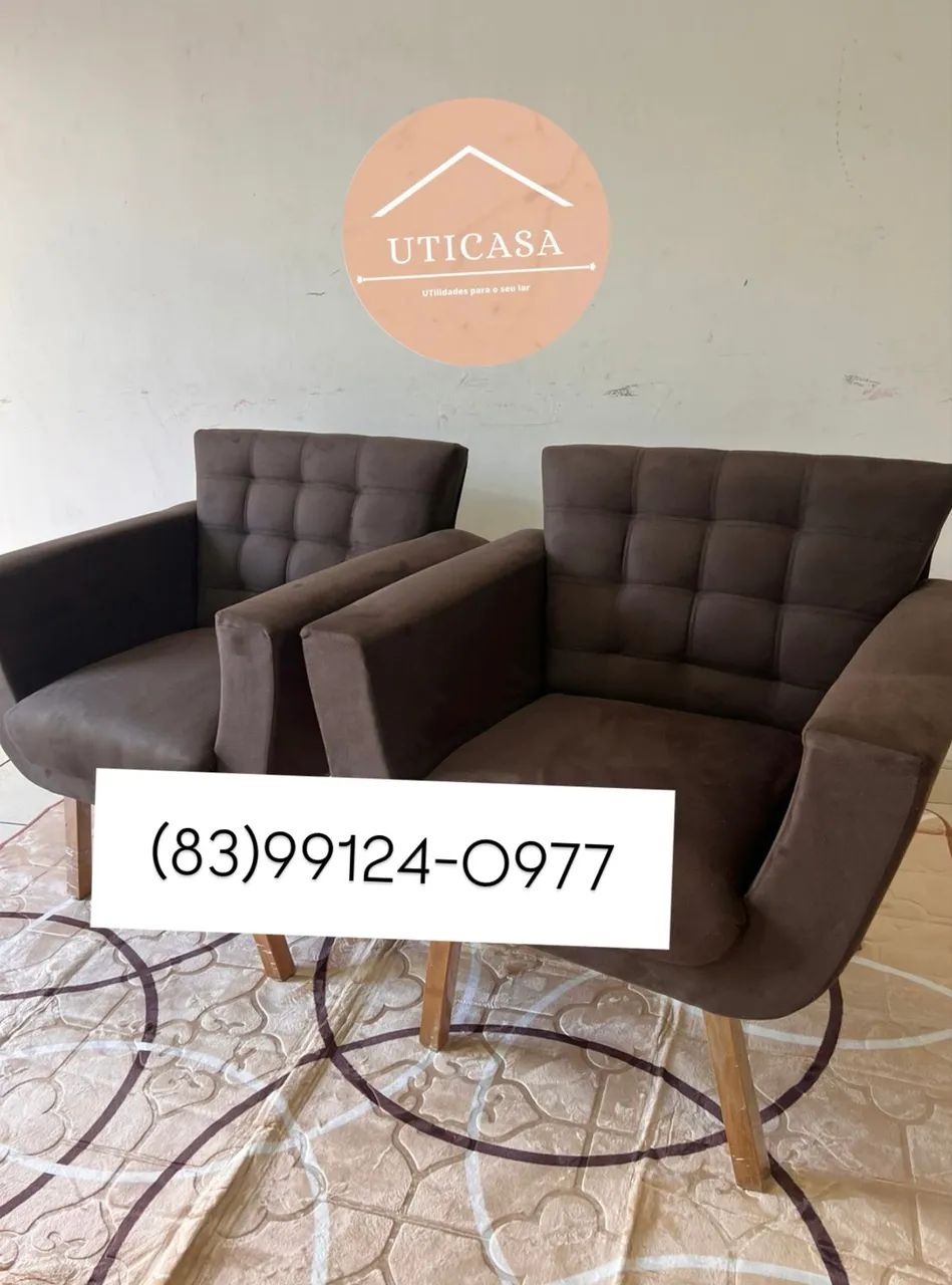 POLTRONAS COM VALORES PROMOCIONAL- NOVOS  - Foto 3