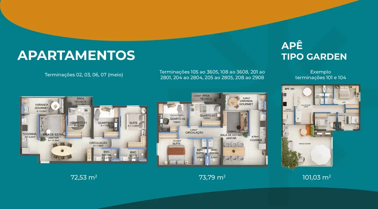 PLANTA 73m²