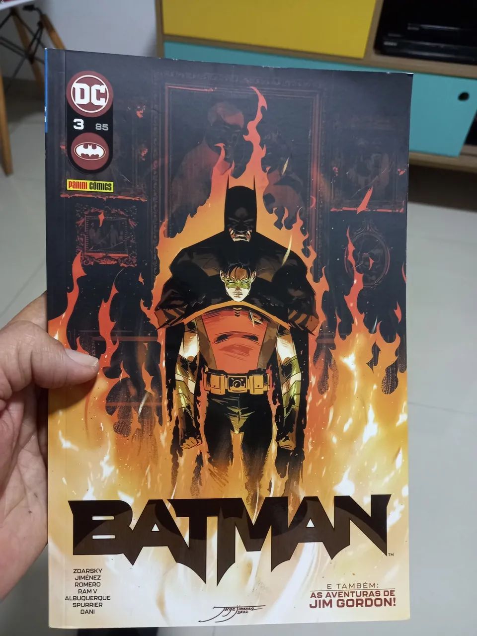 HQ  BATMAN DC 3 E 4 PANINI - Foto 2