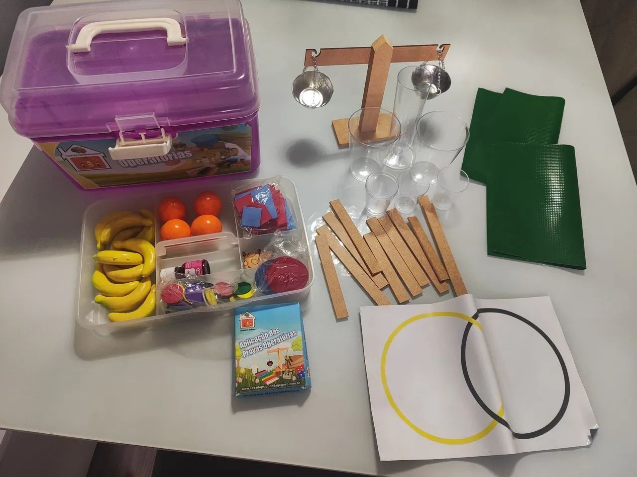 Maleta de provas operatórias de Piaget - Foto 2