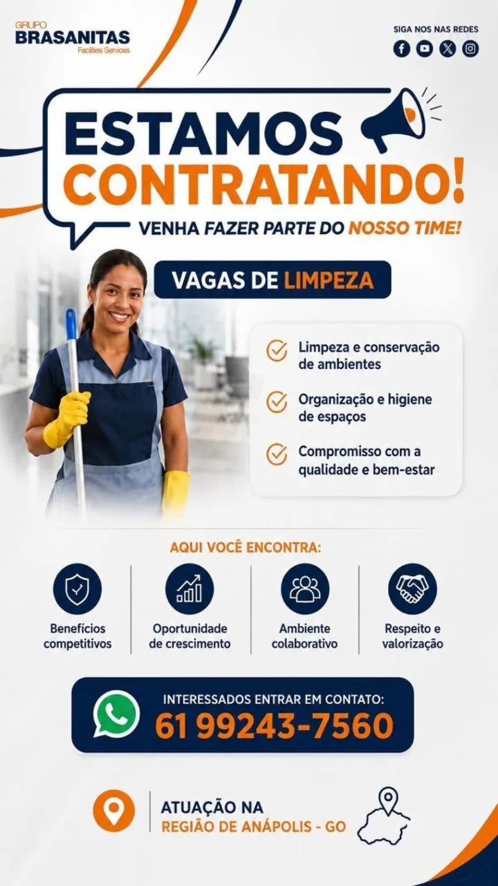AUXILIAR DE LIMPEZA