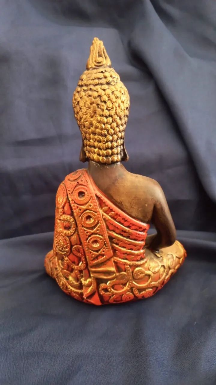 Estatua Resina Buda Zen22 x 15 cm - Foto 2