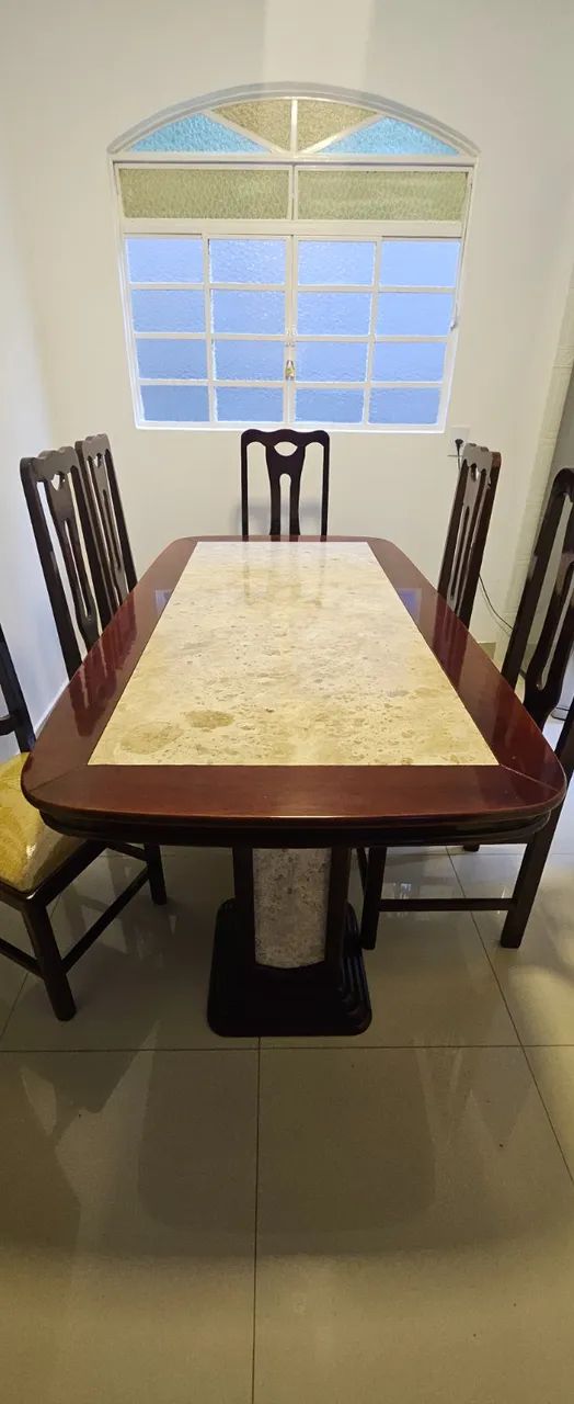 Mesa jantar com 6 cadeiras  - Foto 3