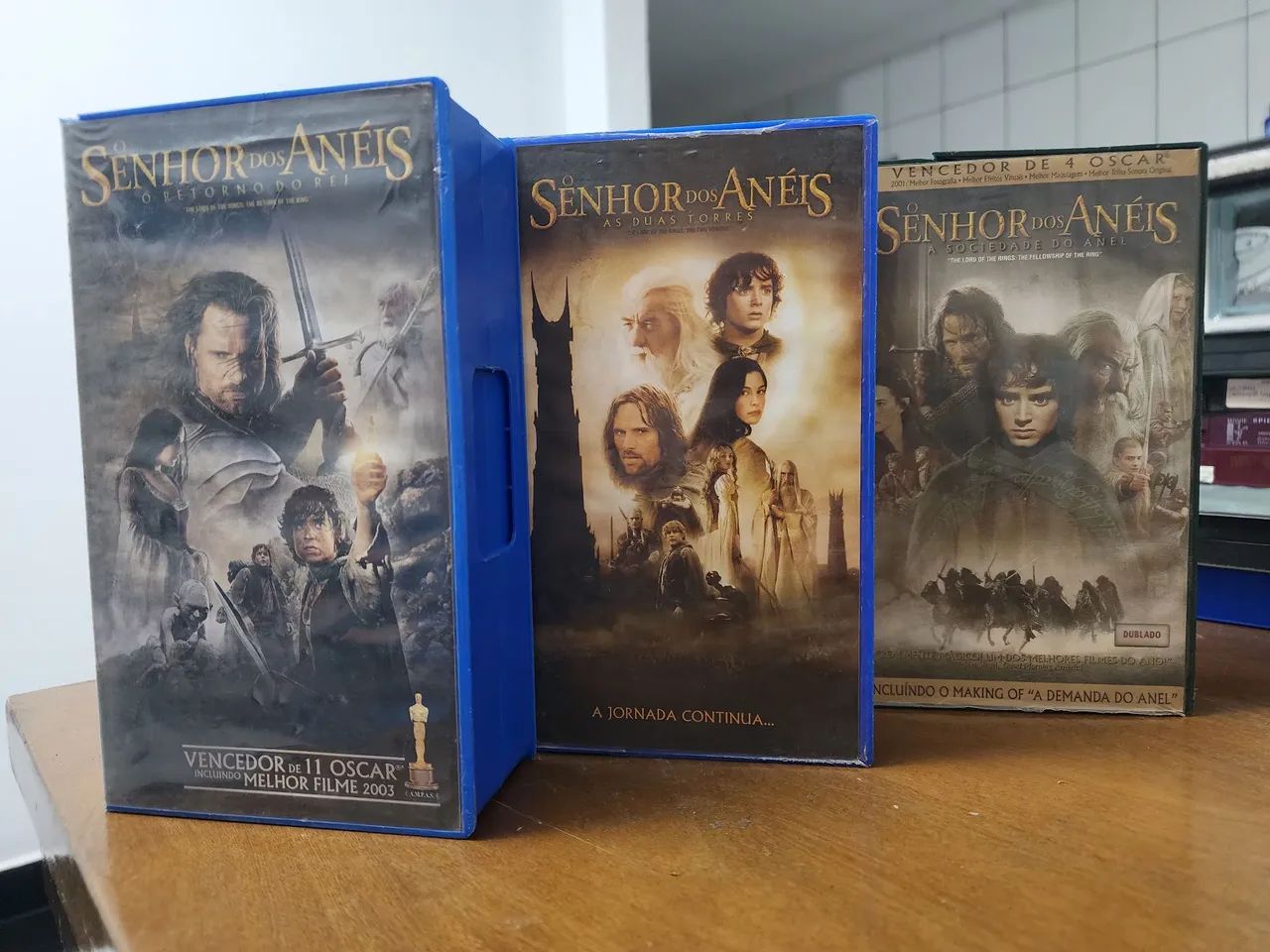 Trilogia Senhor dos Anéis - VHS  - Foto 2