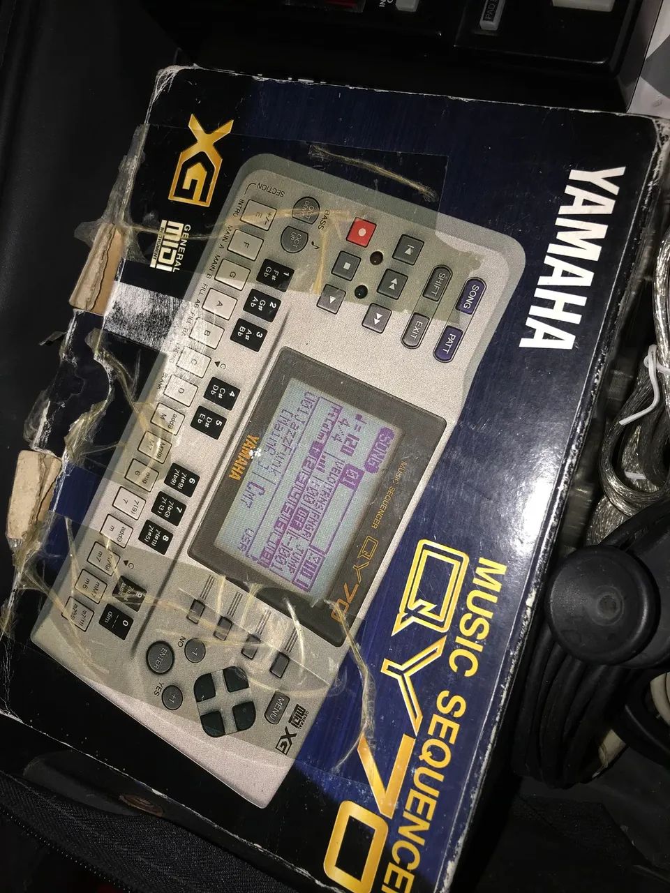 Módulo YAMAHA QY70 MUSIC SEQUENCER - Instrumentos musicais - Nova