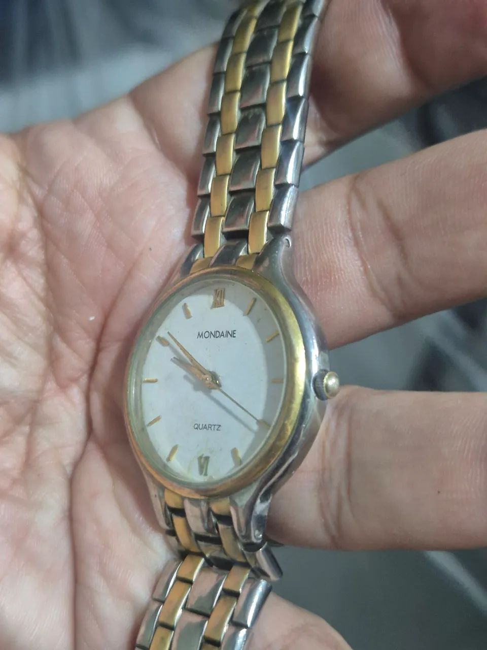 Relógio MONDAINE À QUARTZ    -  FUNCIONANDO PERFEITAMENTE - Foto 3