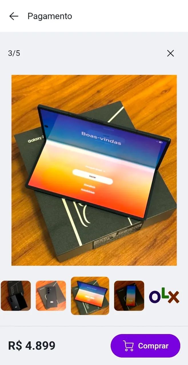 Zfold 7 512gb - Foto 2