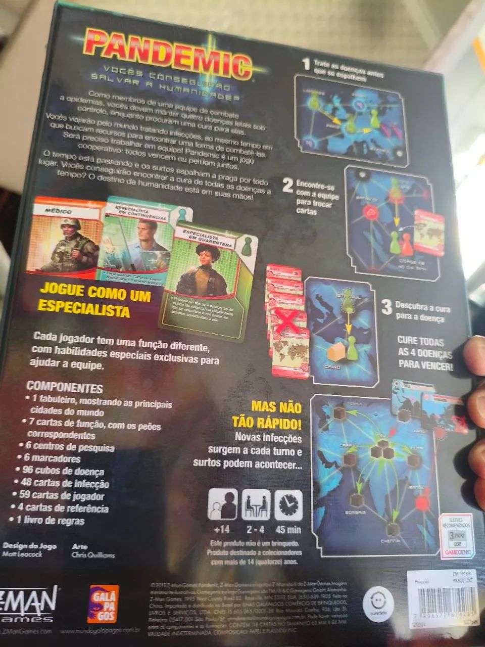 Jogo The Pandemic  - Foto 2