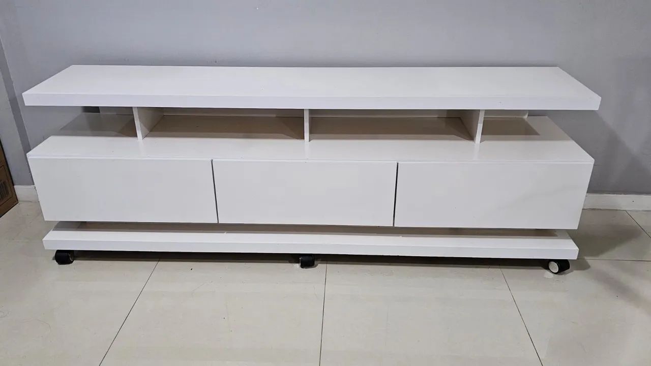 Rack para sala de estar com multi repartições - Foto 3
