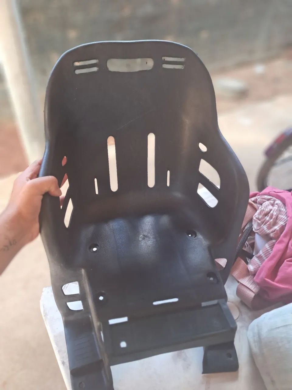 Cadeira de bicicleta infantil  - Foto 4