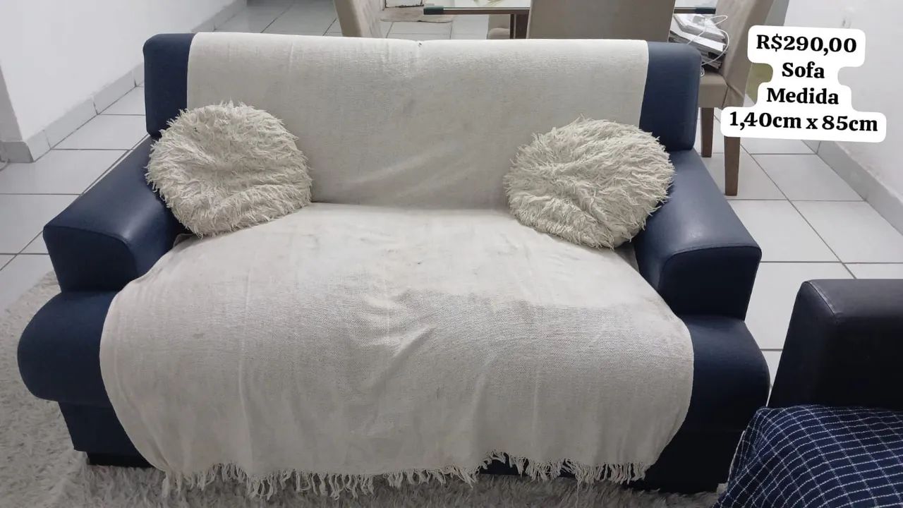 Sofá 2 lugares 