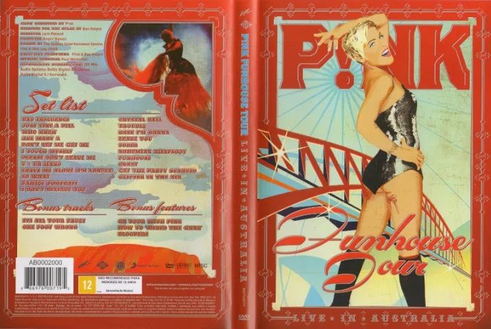 Dvd Pink - Funhouse Tour Live In Australia - Foto 3