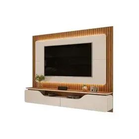 Painel Home para TV até 70 Polegadas Treviso Ripado 100% MDF com Led -  Fazemos Entregas!! - Foto 5