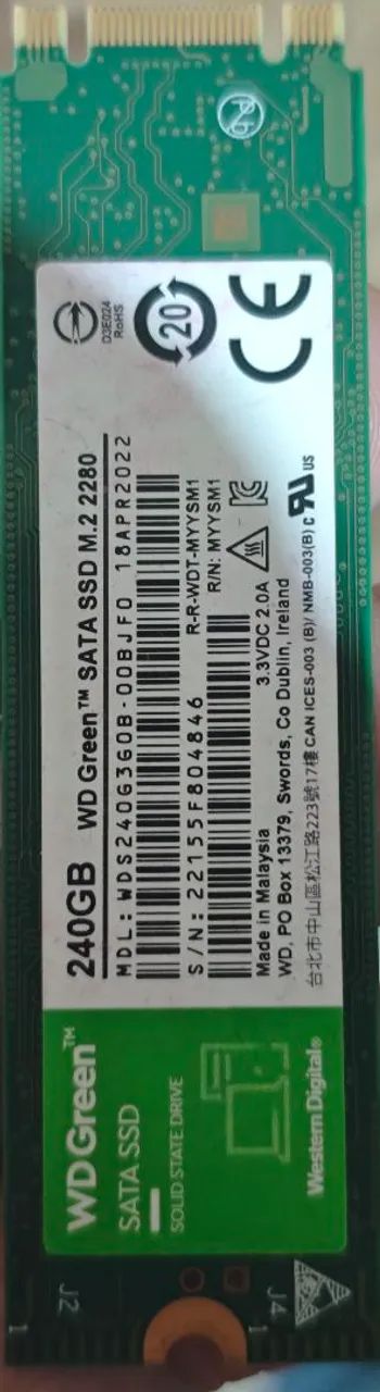 Wd Green 240g