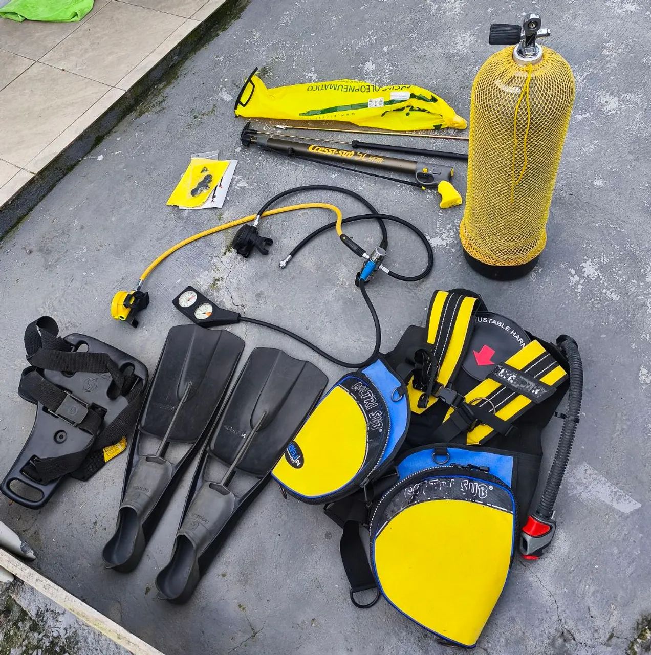 Kit mergulho 