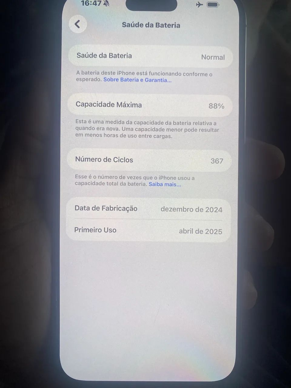 iPhone 16 pro max 256GB novíssimo