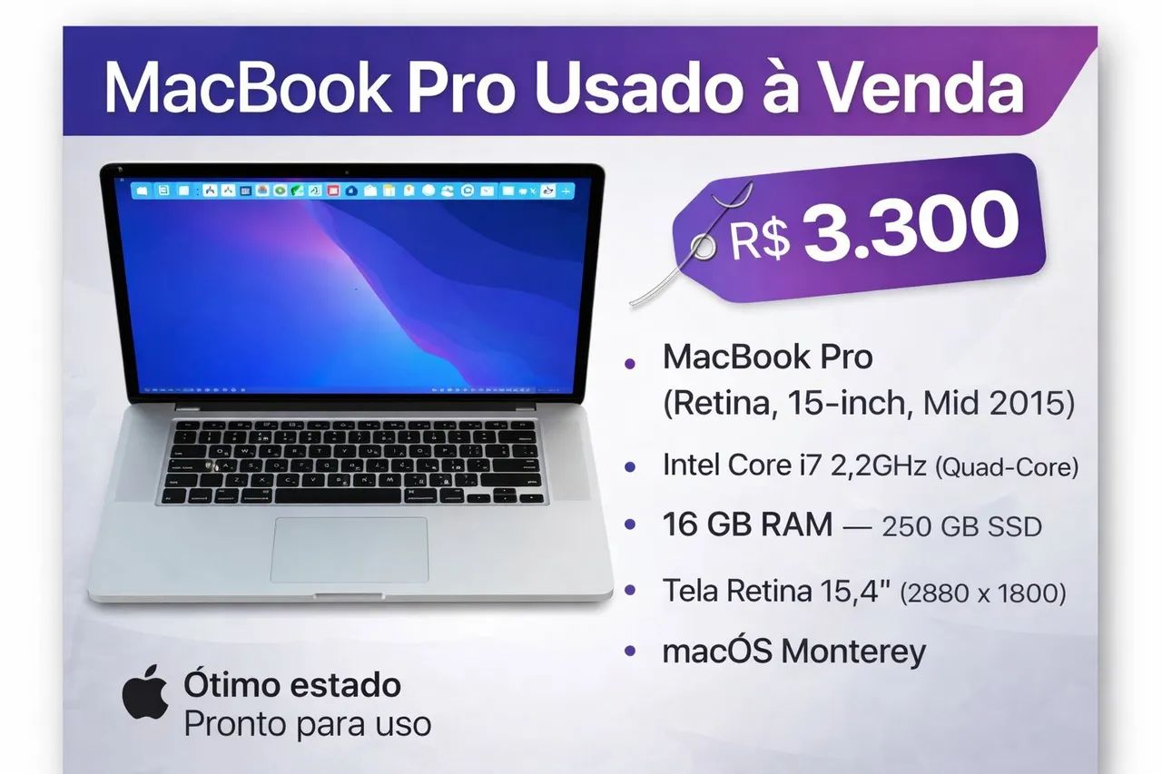 MacBook Retina Pro 15"