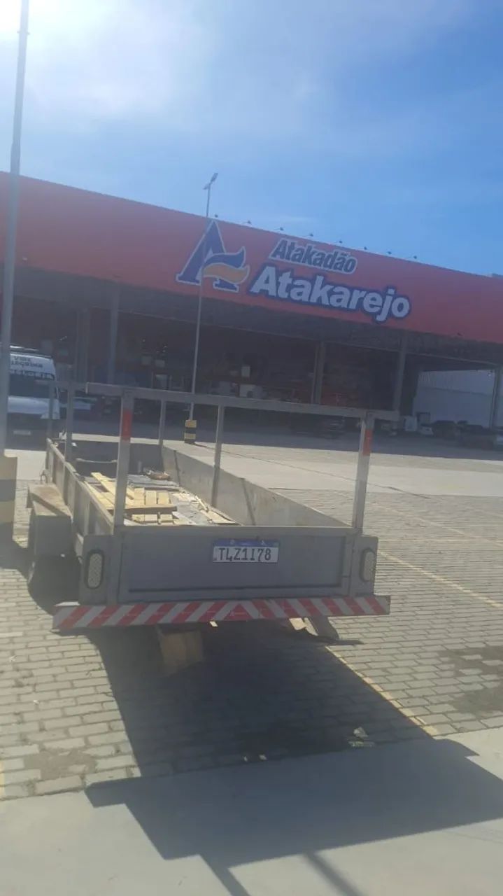 Carreta rebook 5x1.40 2 eixo documentada