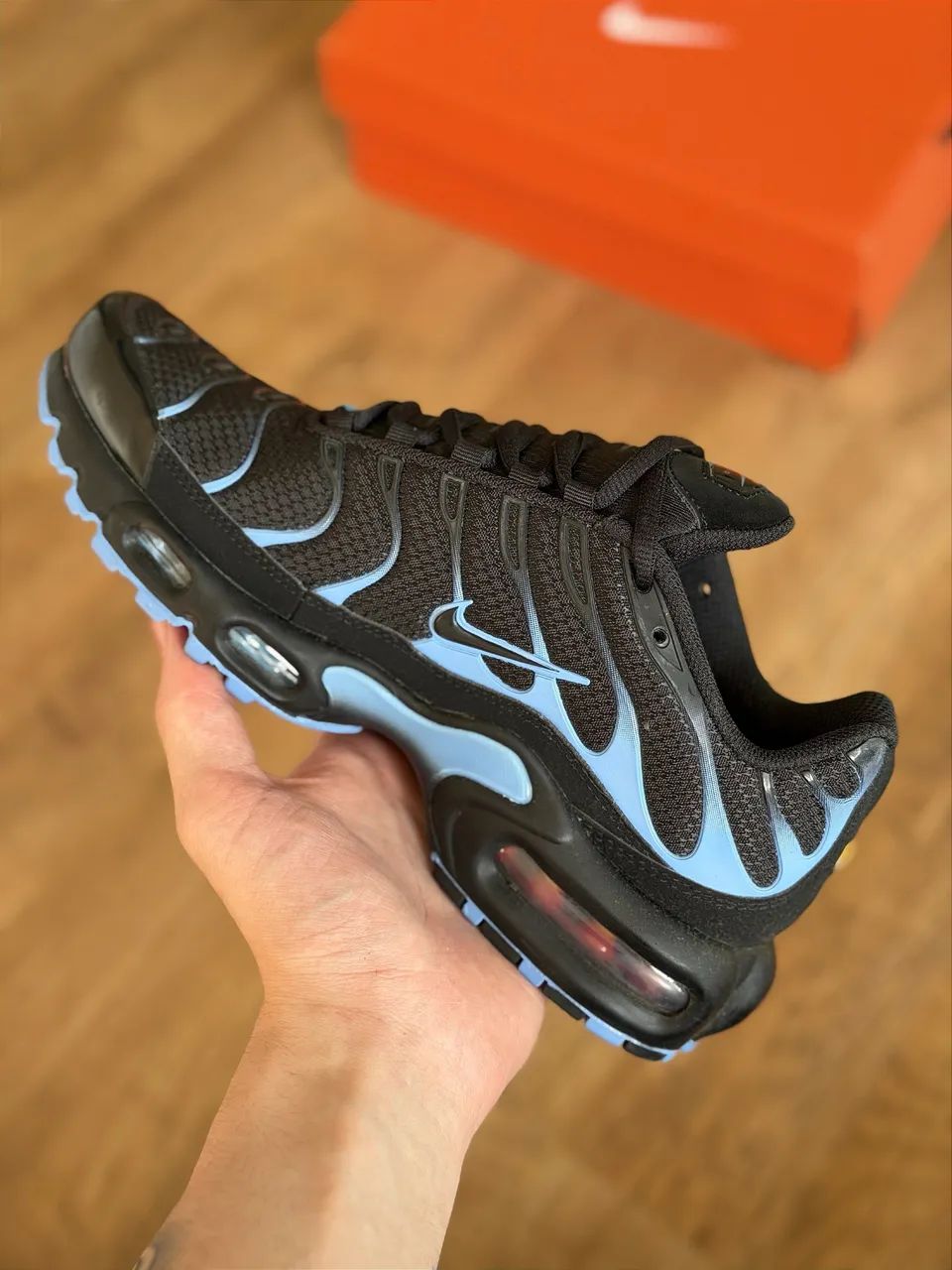 Nike Air Max Plus Black University Blue  - Foto 4