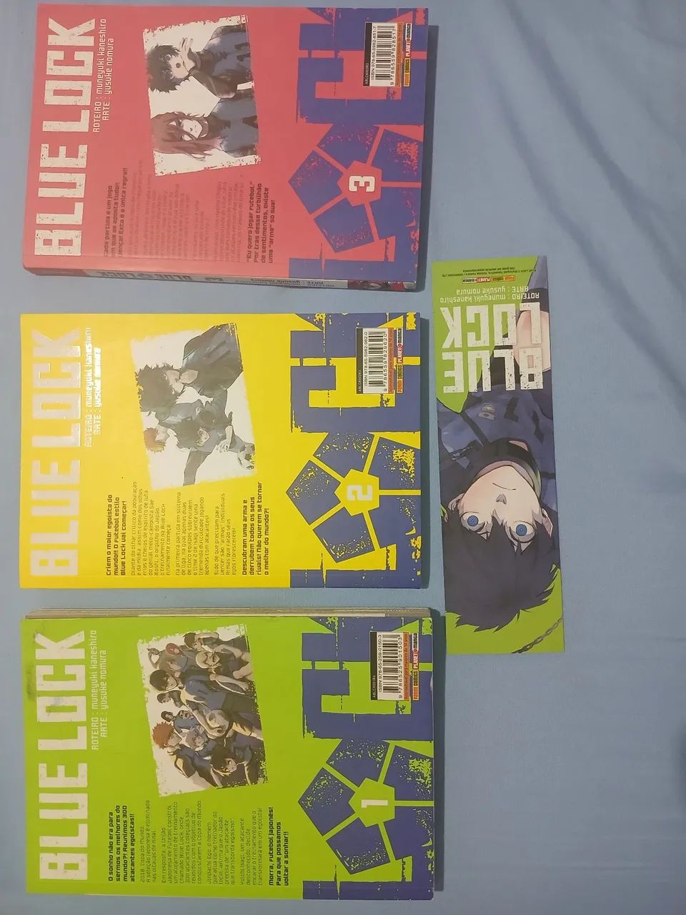Volumes 1 2 e 3 de blue lock em perfeito estado! - Foto 2