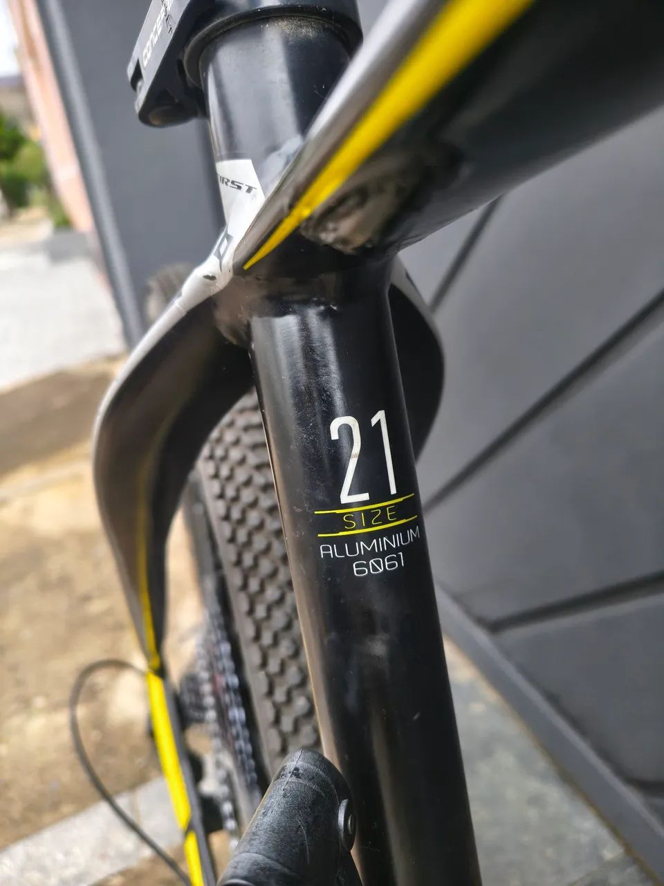 Bicicleta First althymus tamanho 21 - Foto 5