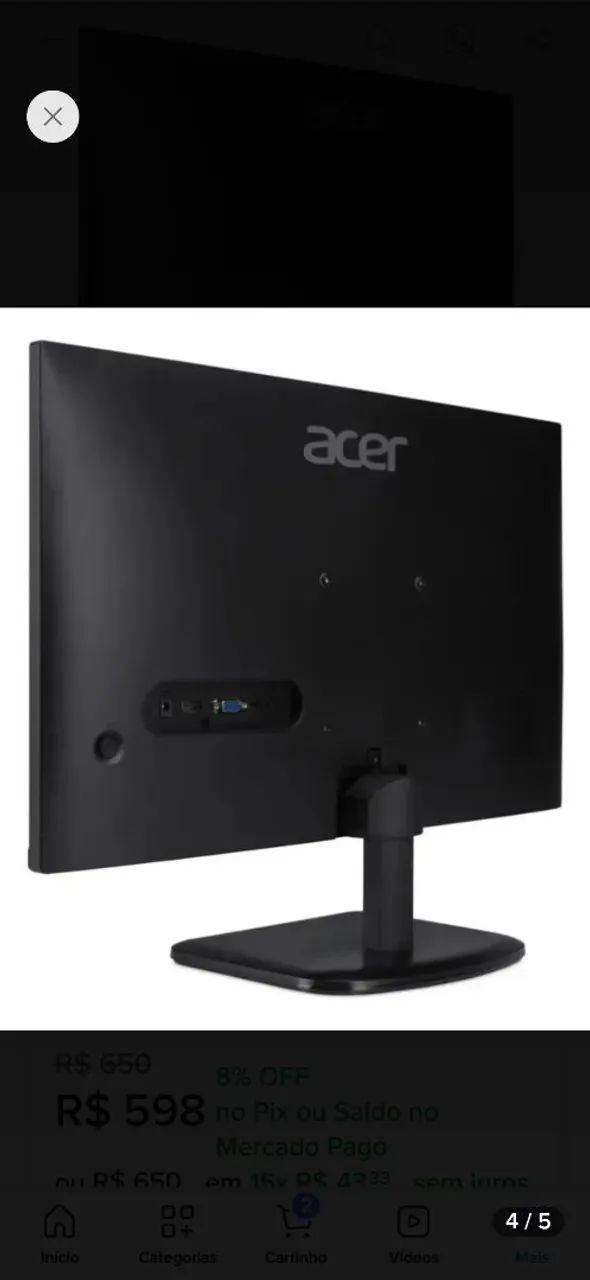 MONITOR ACER 23,8" - Foto 3